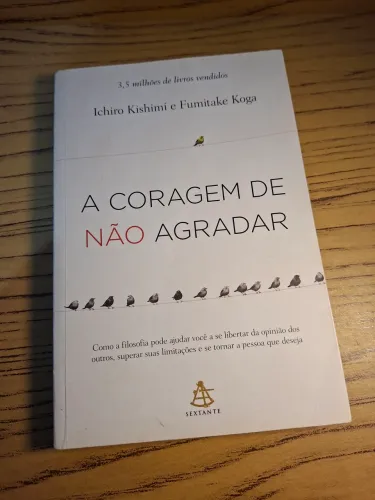 Livro a coragem de não agradar
