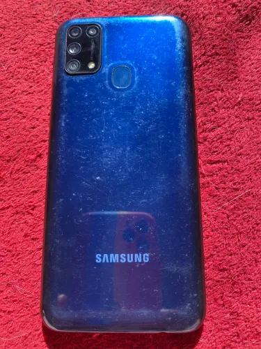 Samsung Galaxy M31 64GB Azul + Capa - Funcionando