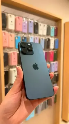 ' iPhone 15 Pro MAX 256GB Azul 90% / Seminovo / Loja Física na Savassi '