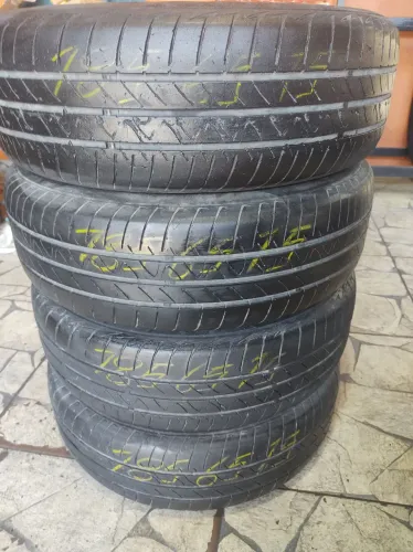 Pneu 185 65 15 marca continental valor 500 os quatro pneus