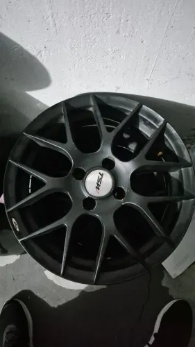 RODAS DE LIGA LEVE BBS ARO 15 - FURAÇÃO 4X100