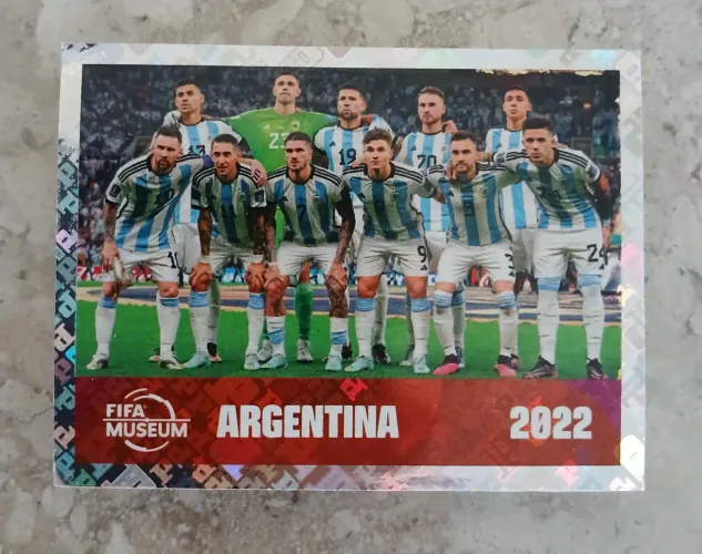 Figurinhas da Copa 2026 ( Argentina de 2022)