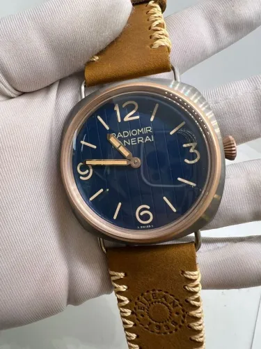 Relógio Estilo Panerai Radiomir Califórnia Bronzo Experience Edition