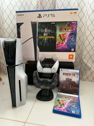 Ps5 Slim Mídia Física