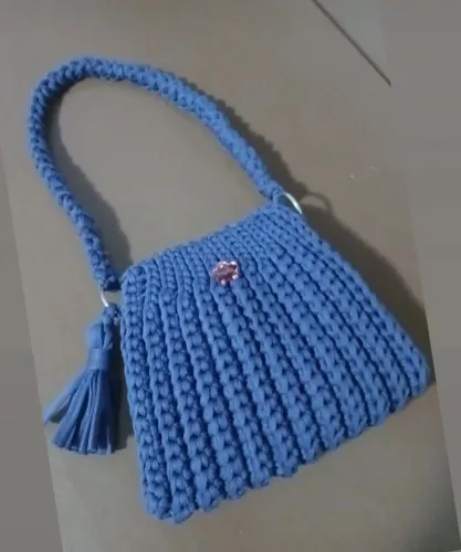 BOLSA DE CROCHÊ