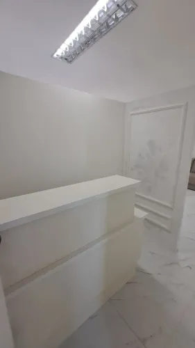 Balcão para recepção com led