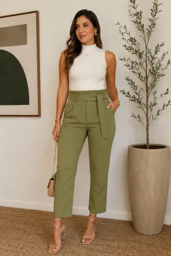 Calça alfaiataria social cortelle