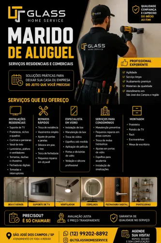 Serviços residenciais (marido de aluguel)