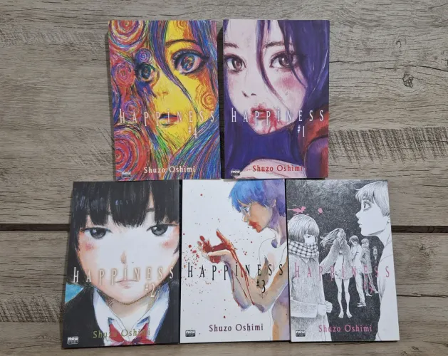 Mangá - Happiness 1 ao 5