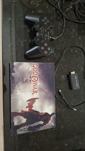 PlayStation 2 Ps2, c/Controle Original série A, PS2 TO HDMI