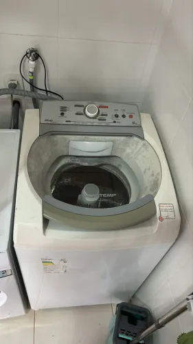 Máquina de Lavar Brastemp Ative! 9kg Branca - Funcionando Perfeitamente