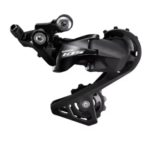 Câmbio Traseiro Shimano 105 11 velocidades RD-R7000 SS RD-R7000 GS preto