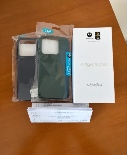 Motorola Edge 70 Pro Zero + Extras + NF e Garantia