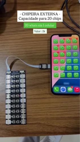 CHIPEIRA EXTERNA 20CHIPS