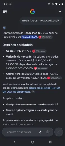 PCX top de linha, nada pra fazer, só pegar e andar