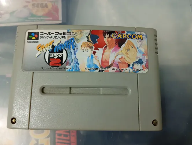 fita jogo STREET FIGHTER ALPHA ZERO