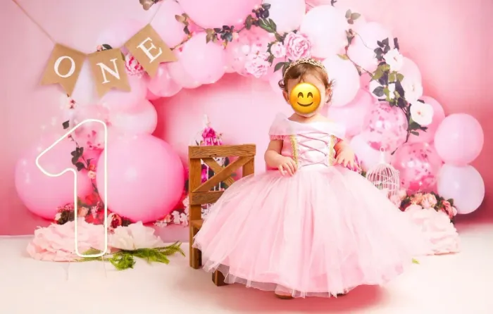 Vestido Princesa Aurora 1 ano 