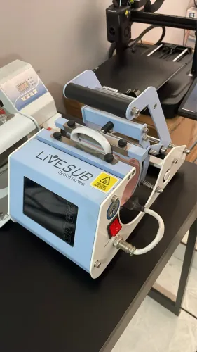 Prensa de Canecas Térmica Mecolour Seminova Perfeita Com Tela