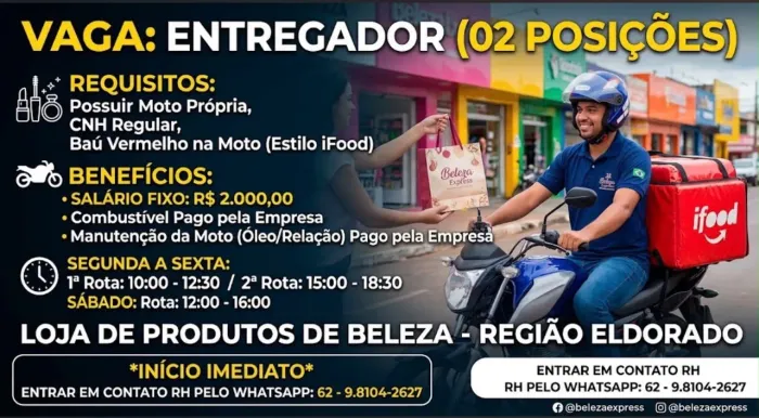 Início Imediato!