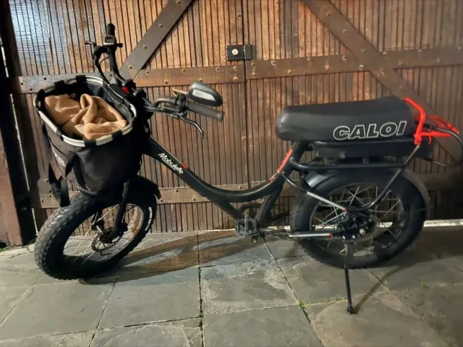 Bicicleta Elétrica Caloi 