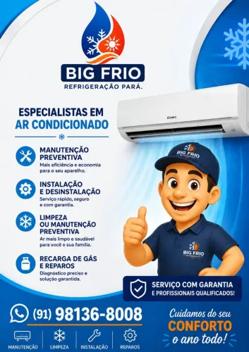 Limpeza e instalação de Centrais de Ar