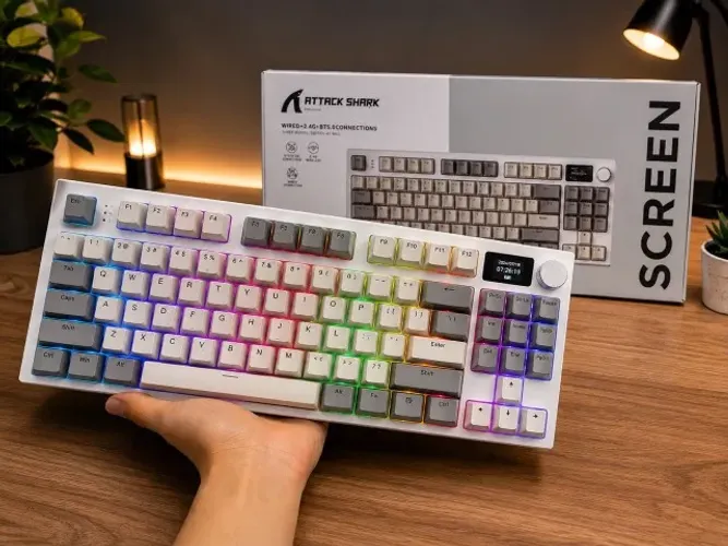 Teclado mecanico K86 attack shark