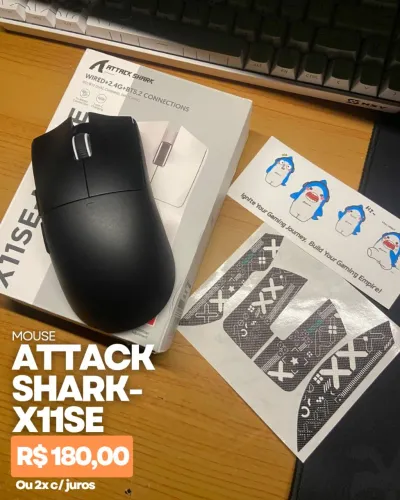 Mouse attack shark x11se