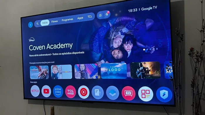 Smart TV TCL Google TV 4K - Excelente Estado?