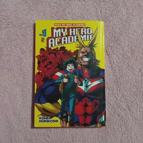 Mangá Boku no Hero/My Hero Academia Volume 1