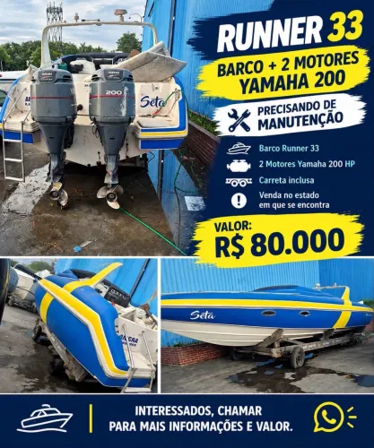 Barco a venda R$ 80,000