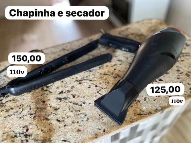 Chapinha e secador