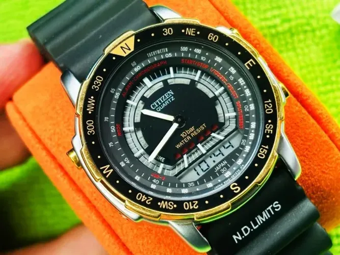 Citizen Wingman 8945 Série Surf Diver 8948 Zerado De Coleção