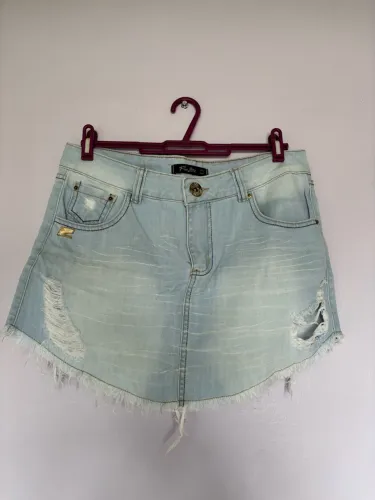 Saia jeans | tamanho 40