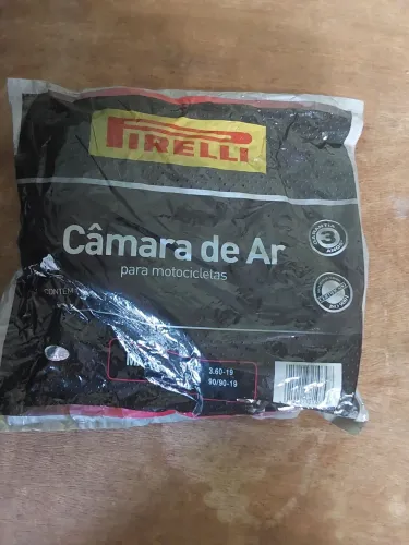 Câmara de Ar Pirelli MC-19 para Moto - Aro 19 - Nova
