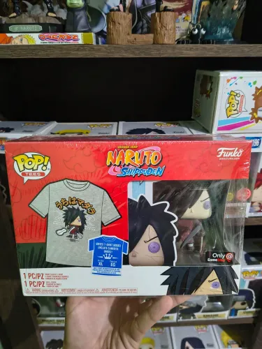 Funkos Pops (Madara 722, Kabuto 936 e Naruto 726