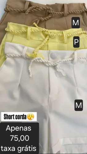 Short Alfaiataria 