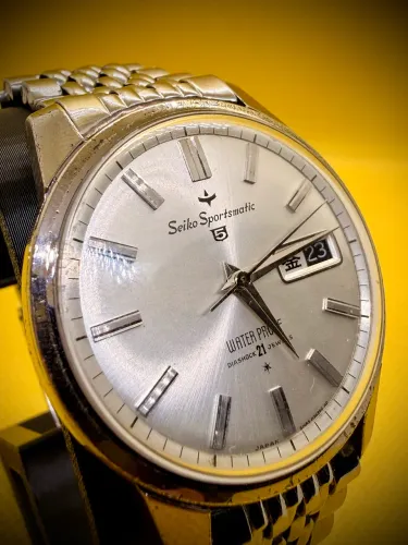 Seiko Sportsmatic 5 automático - 21 jewels - vintage japonês