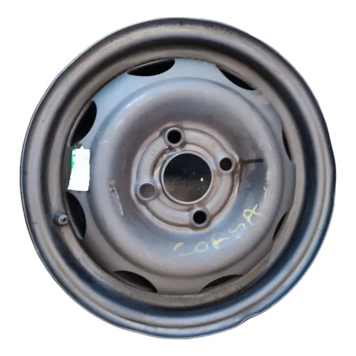 Roda Ferro Aro 13 Gm Corsa Celta  Chevett  Monza Preta