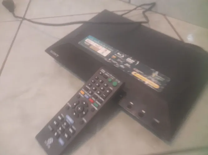 dvd Sony blu-ray com controle funcionando tudo ok