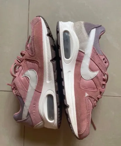 tênis nike air max command rosa tamanho 38