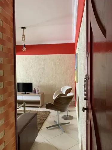 Apartamento mobiliado com 48mt² com 1 quarto sendo 1 suíte em Praia do Meio - Natal - RN