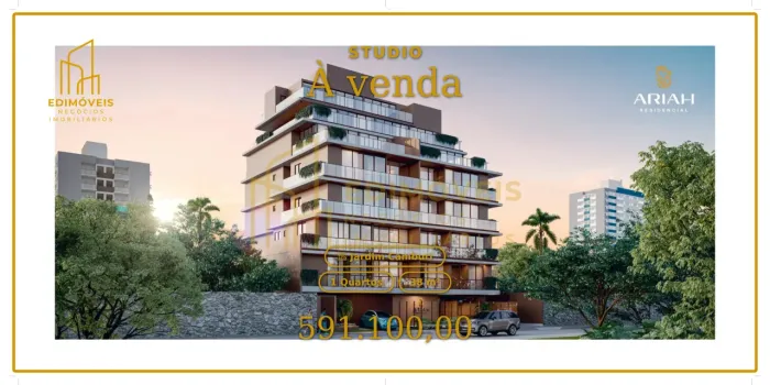 Incrível Studio em Jardim Camburi com Garden Privativo e Lazer Completo!