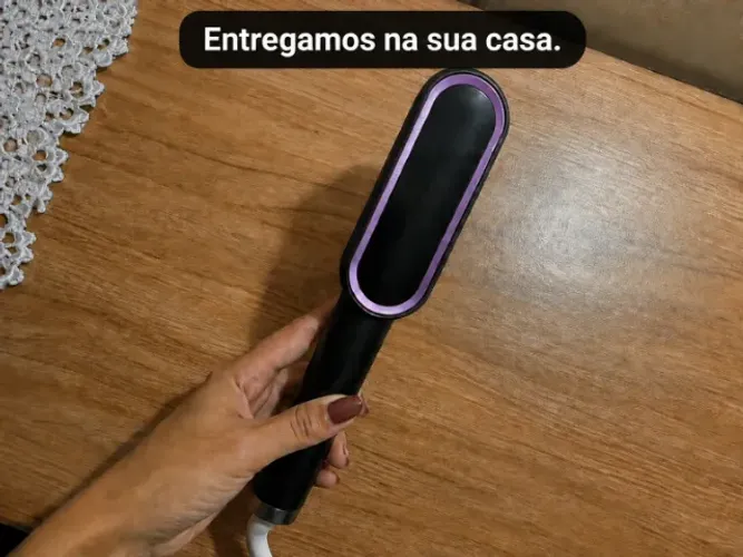 Escova alisadora 3 em 1