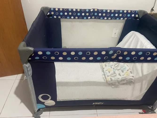 Cercadinho com colchão