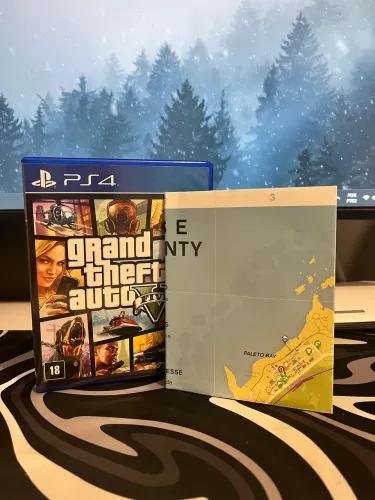GTA 5 ps4 com mapa