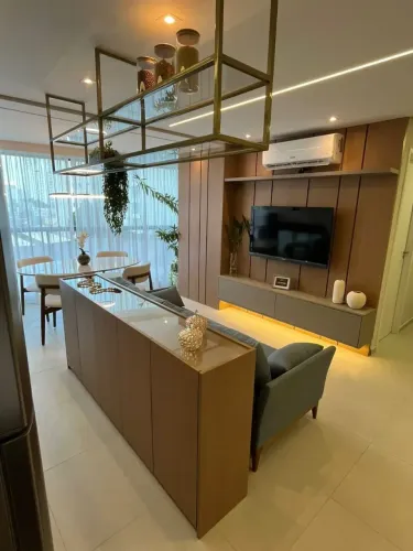 Rosarinho, 02 quartos, 57m², suíte, varanda