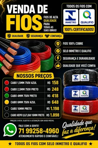 Cabinho flexivel 