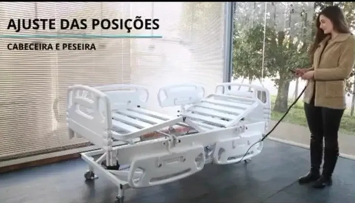 Cama hospitalar Elétrica + Colchão (3 meses de uso)