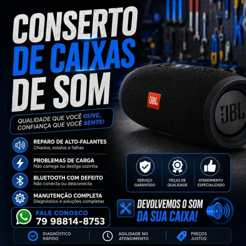 Conserto de caixinhas de som
