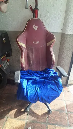 Cadeira gamer pra reforma o tecido